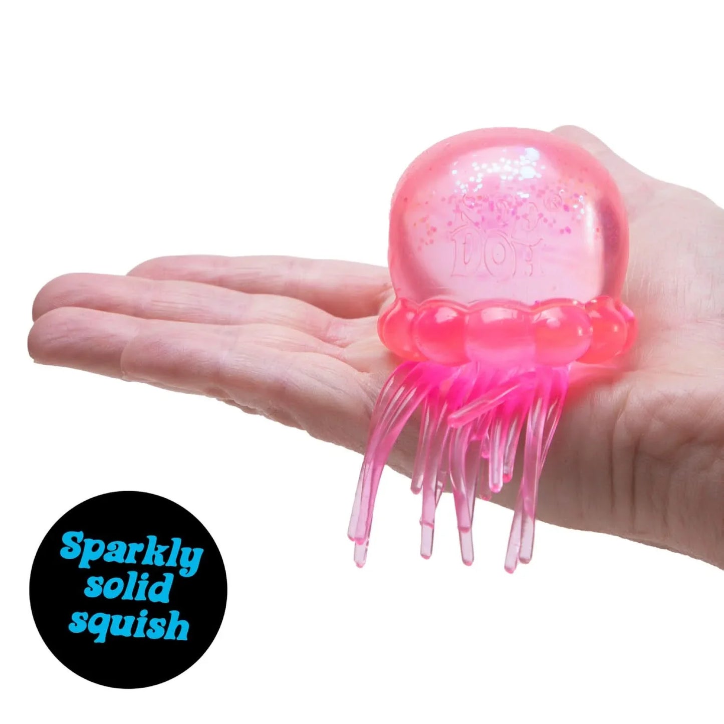 NeeDoh Jelly Squish – Super Solid Jellyfish Sensory Fidget Toy
