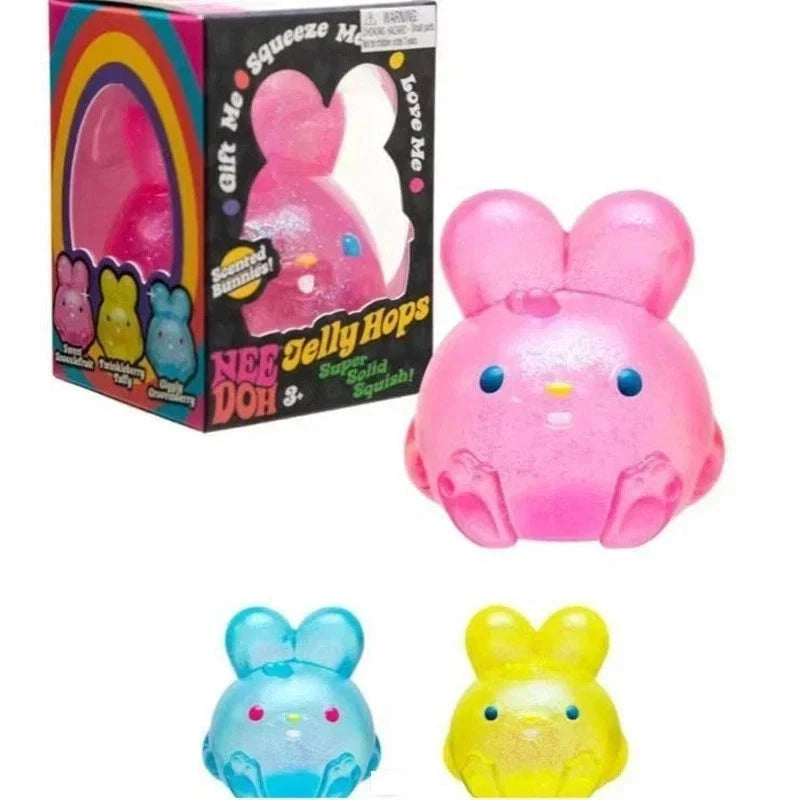 NeeDoh Jelly Hops Scented Super Solid Squish β Sensory Fidget Toy