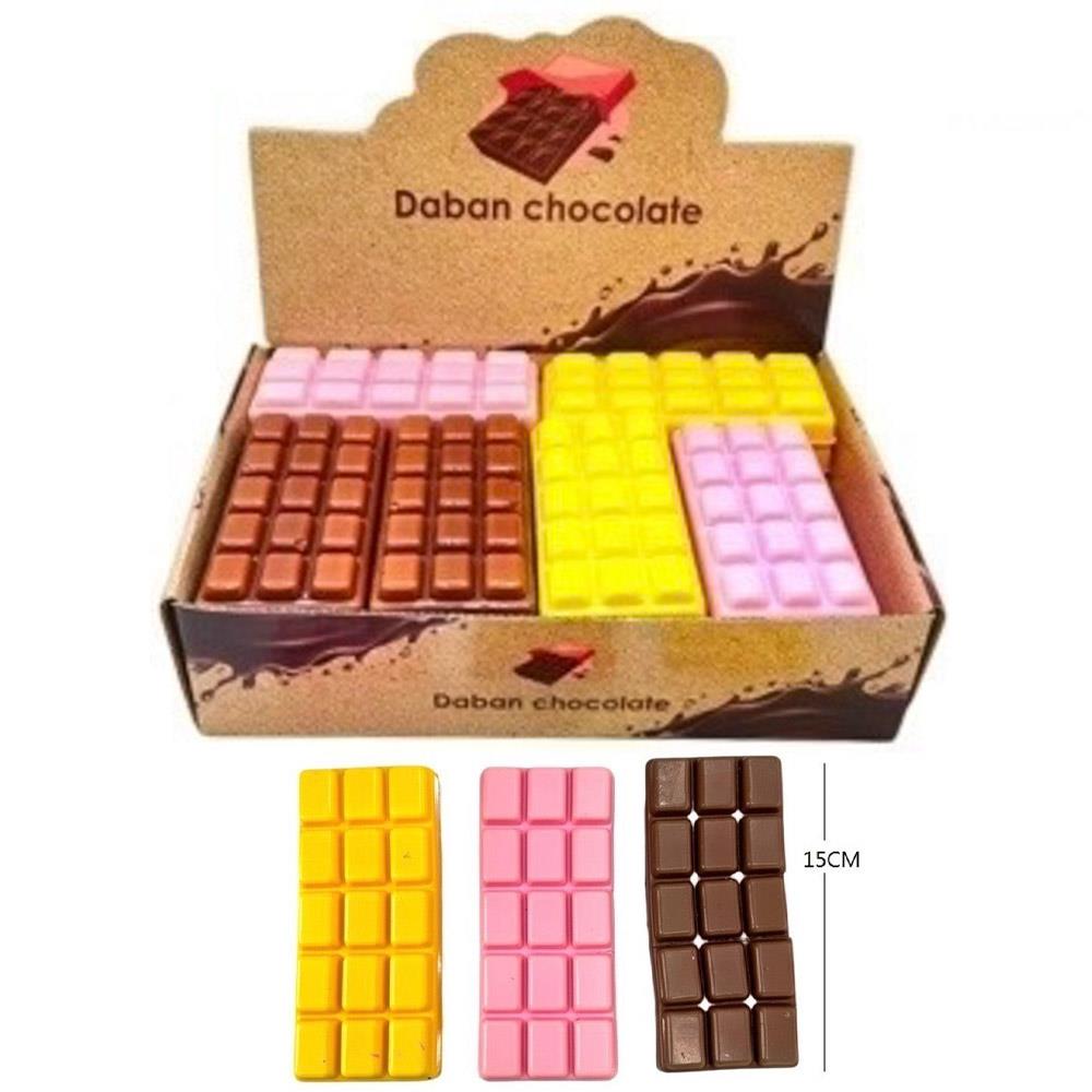 Daban Chocolate Bar Squishy Fidget Toy – Scented Sensory Stress Relief Toy