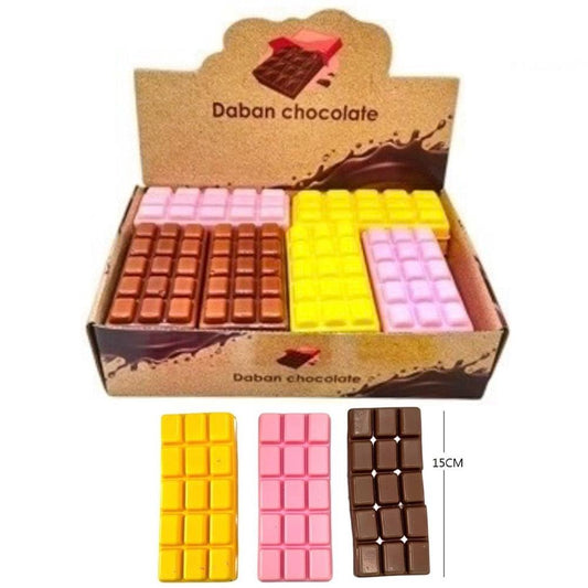 Daban Chocolate Bar Squishy Fidget Toy – Scented Sensory Stress Relief Toy