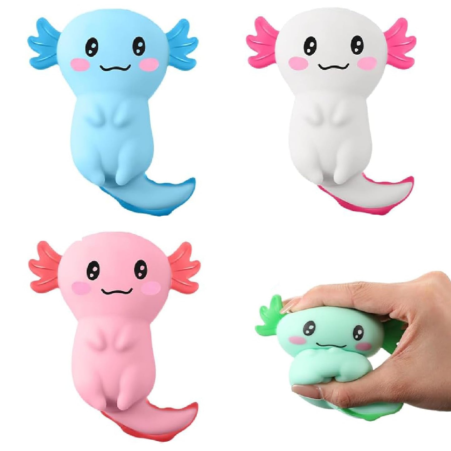Axl the Squeeze Axolotl Squishy Sensory Fidget Toy