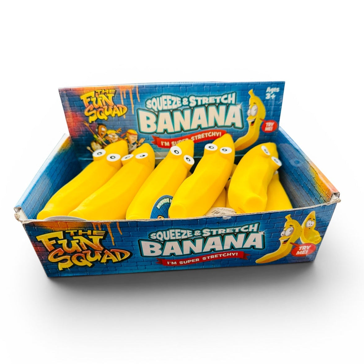 Banana Squeeze Squishy Strechy Toy