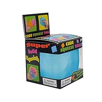 Cube Squeeze Ultra Firm Squishy – Super Solid Sensory Fidget Toy