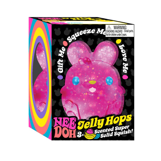 NeeDoh Jelly Hops Scented Super Solid Squish – Sensory Fidget Toy