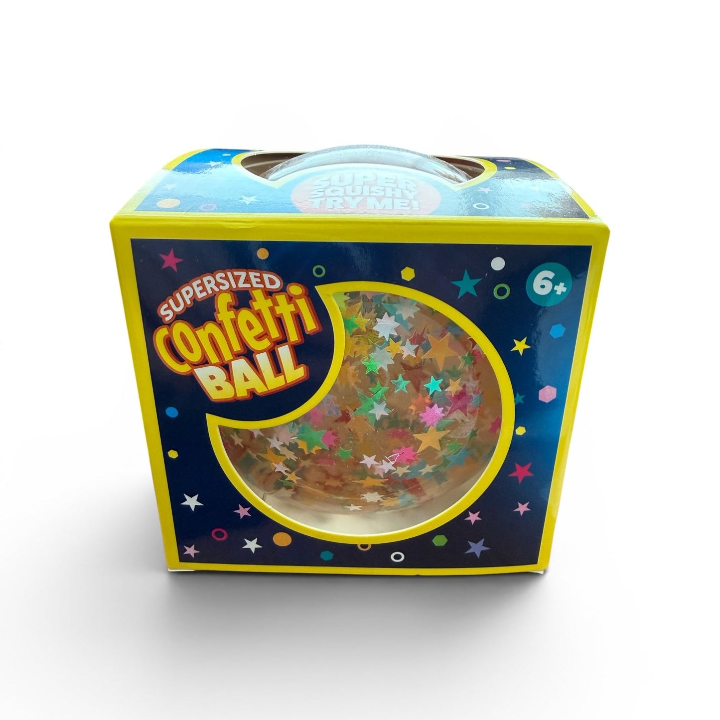 Supersized Confetti Ball Stars Squishem