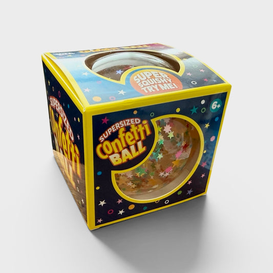 Supersized Confetti Ball Stars Squishy