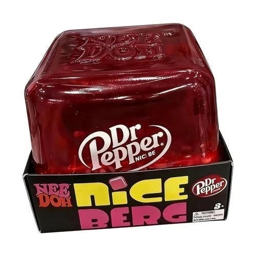 Limited Edition Dr Pepper Nice Cube Squishy Stress Relief Toy – NeeDoh