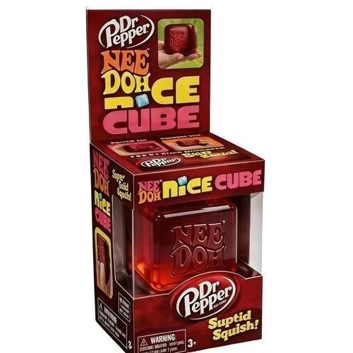 Limited Edition Dr Pepper Nice Cube Squishy Stress Relief Toy – NeeDoh